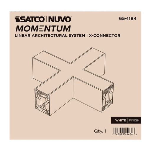 SATCO/NUVO X-Connector For LED Linear System White (65-1184)