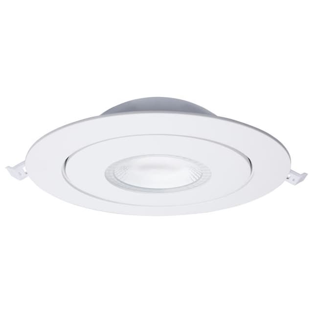 SATCO/NUVO 6 Inch LED Smart Directional Low-Profile Downlight 15W 1250Lm 120-277V 90 CRI 36 Degree Beam Angle White Trim (S11295R1)