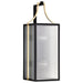 SATCO/NUVO Holden Large Outdoor Lantern Gold And Black Finish Clear Glass (60-8503)