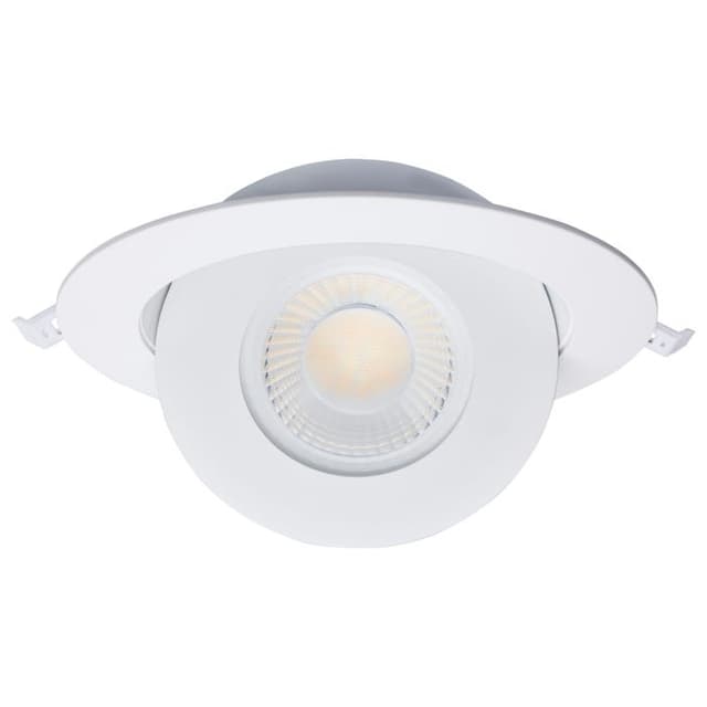 SATCO/NUVO 6 Inch LED Smart Directional Low-Profile Downlight 15W 1250Lm 120-277V 90 CRI 36 Degree Beam Angle White Trim (S11295R1)