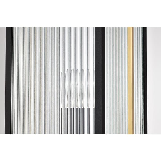 SATCO/NUVO Holden Outdoor Post Lantern Gold And Black Finish Clear Glass (60-8504)