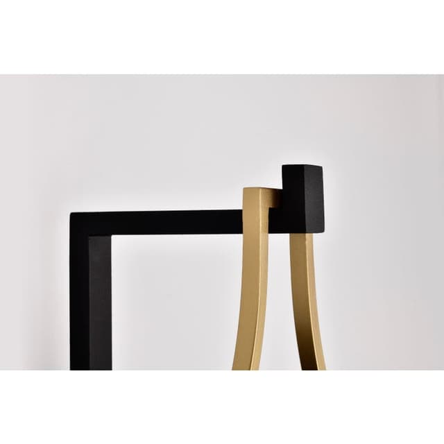 SATCO/NUVO Holden Small Outdoor Lantern Gold And Black Finish Clear Glass (60-8501)