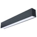 SATCO/NUVO 2 Foot LED Connectable Linear Strip Up And Down Wattage/CCT Selectable 15W/20W/25W 3000K/4000K/5000K 120-347V 80 CRI Dimmable Black (65-1280)