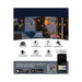 SATCO/NUVO 24 Foot Smart LED String Light With Starfish Technology [12] S14 Lamps RGBTW 120V Dimmable Black Wire (S11190)