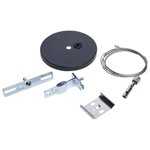 SATCO/NUVO Suspension Kit With Canopy And Power Feed For LED Linear System Black (65-1195)