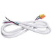 SATCO/NUVO Power Cord For LED Linear System 6 Foot White (65-1190)