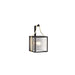 SATCO/NUVO Holden Medium Outdoor Lantern Gold And Black Finish Clear Glass (60-8502)