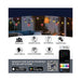 SATCO/NUVO 48 Foot Smart LED String Light With Starfish Technology [15] S14 Lamps RGBTW 120V Dimmable Black Wire (S11191)