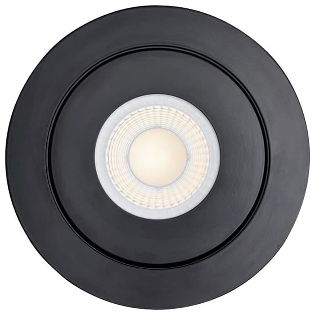 SATCO/NUVO 6 Inch LED Smart Directional Low-Profile Downlight 15W 1250Lm 120-277V 90 CRI 36 Degree Beam Angle Black Trim (S11296R1)