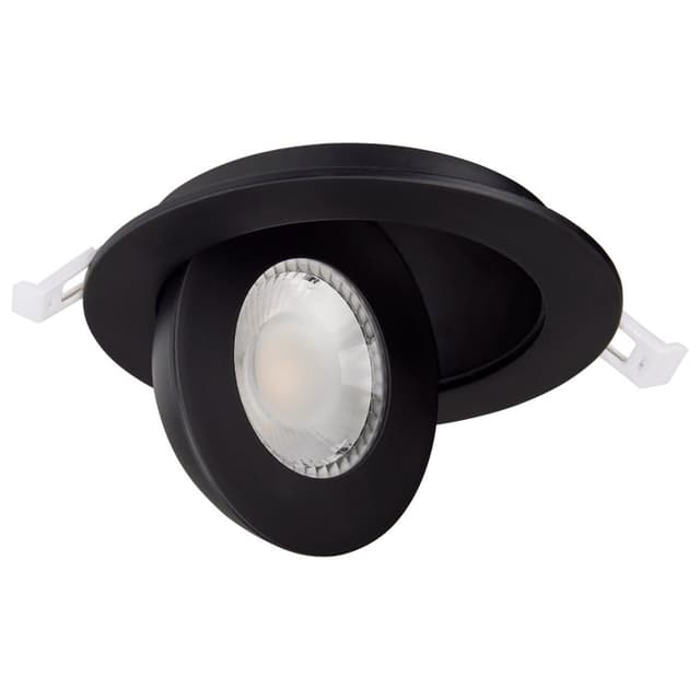 SATCO/NUVO 4 Inch LED Smart Directional Low-Profile Downlight 9W 950Lm 120-277V 90 CRI 36 Degree Beam Angle Black Trim (S11294R1)
