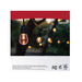 SATCO/NUVO 48 Foot LED String Light [15] S14 Lamps RGBTW 120V Dimmable Black Wire Infrared Remote (S8033R1)
