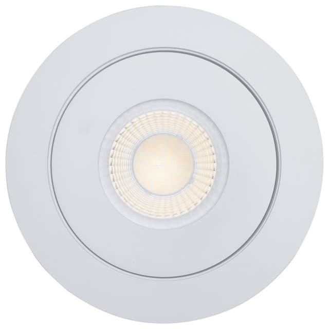 SATCO/NUVO 6 Inch LED Smart Directional Low-Profile Downlight 15W 1250Lm 120-277V 90 CRI 36 Degree Beam Angle White Trim (S11295R1)