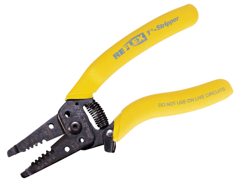 Ideal Reflex Super T-Stripper Wire Stripper 10-18 AWG Solid/12-20 AWG Stranded (45-655)