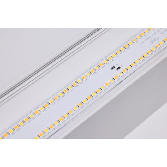 SATCO/NUVO 4 Foot LED Connectable Linear Strip Up And Down Wattage/CCT Selectable 30W/40W/50W 3000K/4000K/5000K 120-347V 80 CRI Dimmable White (65-1181)