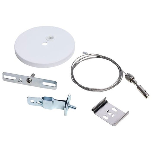 SATCO/NUVO Suspension Kit With Canopy And Power Feed For LED Linear System White (65-1194)