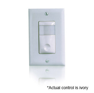 Wattstopper InteliSwitch AS-100 Automatic Control Switch Operates as Both A manual And automatic Control Device Ivory (AS-100-I)