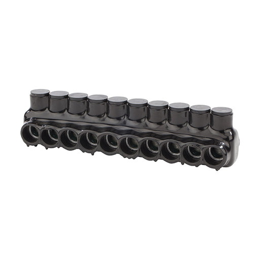 NSI 3/0-6 AWG Polaris Insulated Multi-Tap Connector 4-Port Dual Sided Entry-2 Per Pack (IPLD3/0-10)