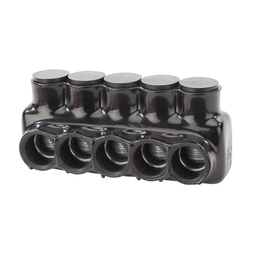 NSI 600 MCM-6 AWG Polaris Insulated Multi-Tap Connector 5 Port Dual Sided Entry-2 Per Pack (IPLD600-5)
