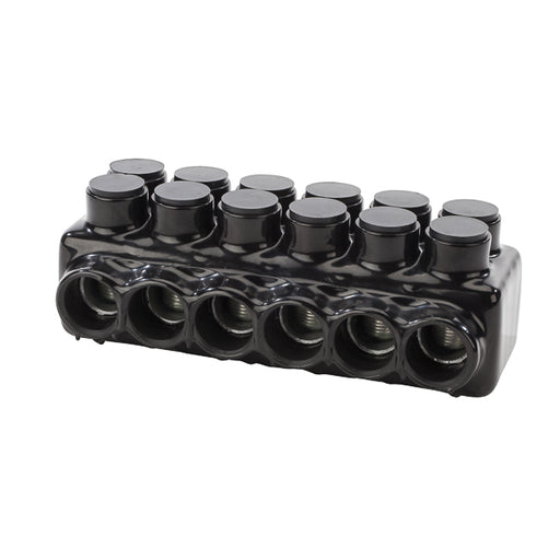 NSI 750-250 MCM UL Polaris Insulated Multi-Tap Connector 6 Port Dual Sided Entry (IPLDH750-6)