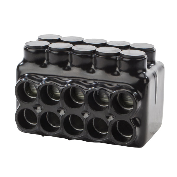 NSI 750-250 MCM Stacked Polaris Insulated Multi-Tap Connector 10 Port Double Sided Entry (IPLDS750-10)