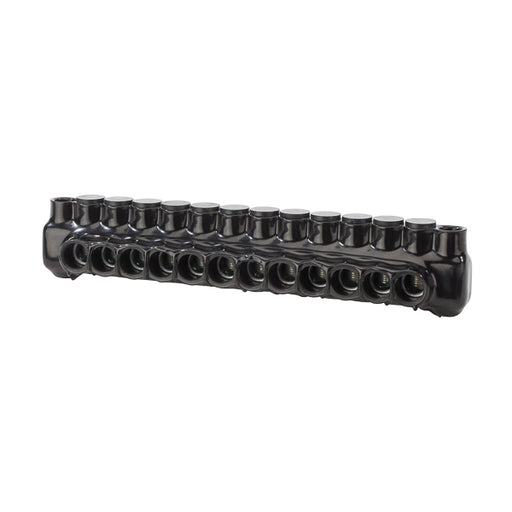 NSI 250 MCM-6 AWG Polaris Insulated Multi-Tap Connector 12 Port Dual Sided Entry And Mountable-2 Per Pack (IPLMD250-12)