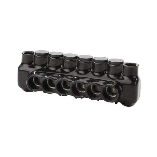 NSI 250 MCM-6 AWG Polaris Insulated Multi-Tap Connector 6 Port Dual Sided Entry And Mountable-2 Per Pack (IPLMD250-6)