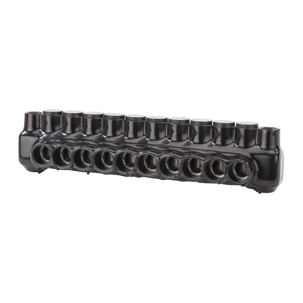 NSI 500 MCM-4 AWG Polaris Insulated Multi-Tap Connector 10 Port Dual Sided Entry And Mountable (IPLMD500-10)
