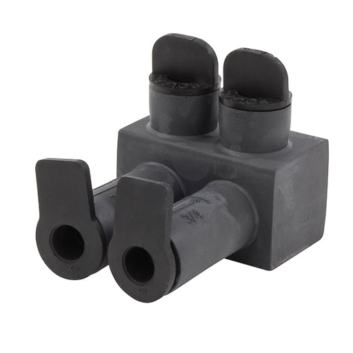 NSI Submersible Pedestal Connector 2-Port 2/0 AWG -14 AWG-3 Per Pack (ISPB2/0-2)