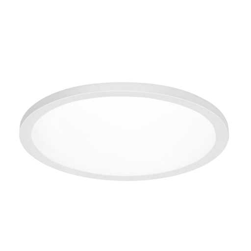 Feit Electric 7.5 Inch 10.5W [65W Equivalent] CCT Selectable 3000K/3500K/4000K/5000K/6500K White Round Flat Panel Ceiling Downlight (74206/6WYCA)