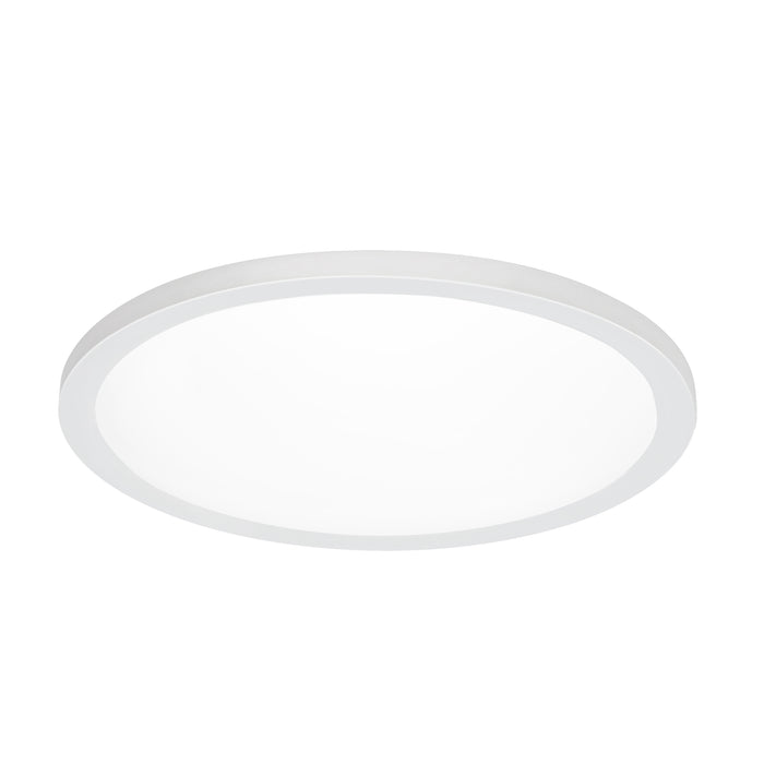 Feit Electric 7.5 Inch 10.5W [65W Equivalent] CCT Selectable 3000K/3500K/4000K/5000K/6500K White Round Flat Panel Ceiling Downlight (74206/6WYCA)