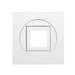 NICOR 4 Inch White Square Recessed LED Downlight CCT Selectable 2700K/3000K/3500K/4000K/5000K 93 CRI 120V White (DQR4MA2120S9WH)