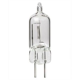 Standard 20W T4 Halogen 130V Bi-Pin GY6.35 Base Single Ended Clear JCD Bulb (JCD6007)