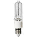 Standard 100W T4 Halogen 130V Mini Candelabra E11 Base Single Ended Clear JD Bulb (JD7011)