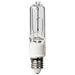 Standard 100W T4 Halogen 120V Mini Candelabra E11 Base Single Ended Clear JD Bulb ESN (JD7211)