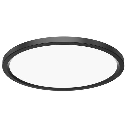 Feit Electric 11 Inch 13.7W [75W Equivalent] Selectable White Round Black LED Flat Panel Ceiling Light 2-Pack (FP11EX6WYBK2)