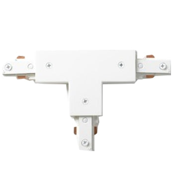 Juno T Shape Track Connector White (T25WH)