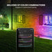 Feit Electric Color Changing Smart Flood Lights With Remote 4-Pack (FLD/RGBW/AG/4)