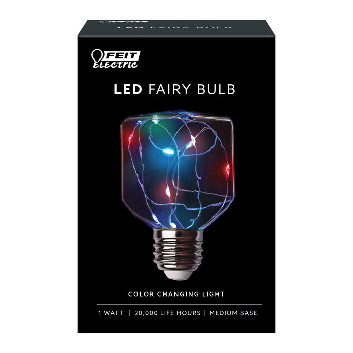 Feit Electric Red Green And Blue Square LED Fairy Light (FY/SQ/RGB/LED)