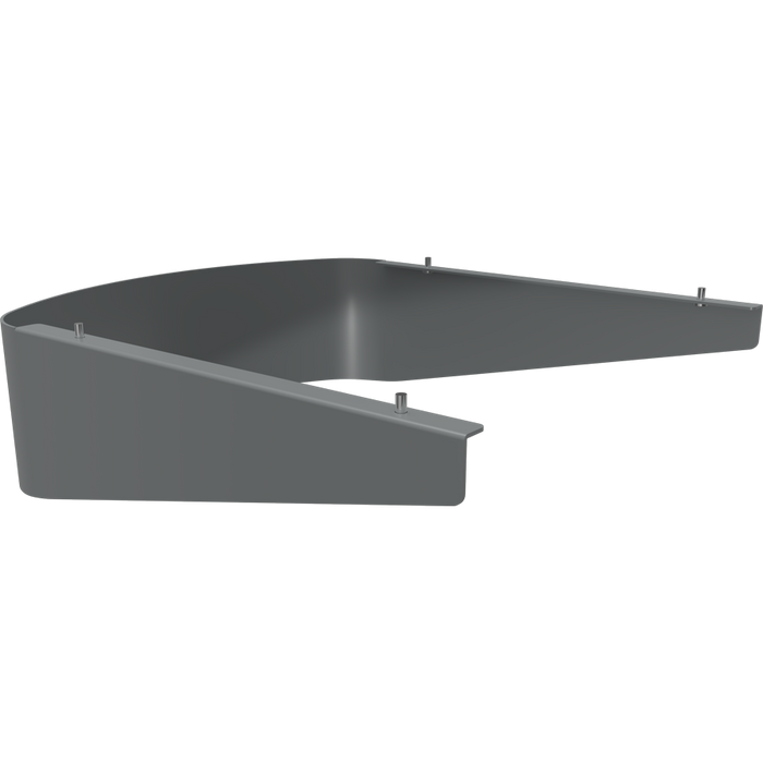 RAB Cobrahead KAI Roadway Lights Wattage/CCT Selectable 150W To 200W Front Side Shield Roadway Gray (KAI-150/200FSG)