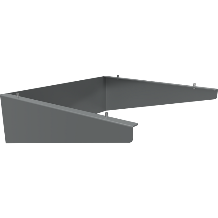RAB Cobrahead KAI Roadway Lights Wattage/CCT Selectable 150W To 200W House Side Shield Roadway Gray (KAI-150/200HSG)