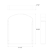 RAB Cobrahead KAI Roadway Lights Wattage/CCT Selectable 150W To 200W 4-Sided Shield Roadway Gray (KAI-150/200SSG)