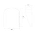 RAB Cobrahead KAI 70W To 100W Front Side Shield Roadway Gray (KAI-70/100FSG)
