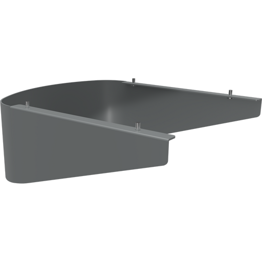 RAB Cobrahead KAI 70W To 100W Front Side Shield Roadway Gray (KAI-70/100FSG)