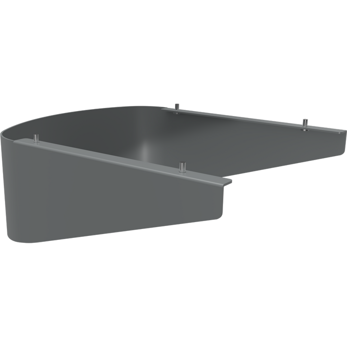RAB Cobrahead KAI 70W To 100W Front Side Shield Roadway Gray (KAI-70/100FSG)