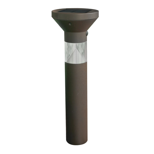 Feit Electric 12 Inch OneSync Landscape Bronze Solar Bollard Light CCT Selectable 2700K/3000K/4000K/5000K/6500K (BOLLARDSYNCSOL/BZ/RP)