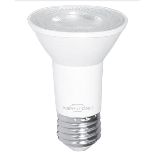 Keystone 50W Equivalent 6.5W 500Lm PAR16 E26 80 CRI Dimmable 4000K Lamp (KT-LED6.5PAR16-S-840)