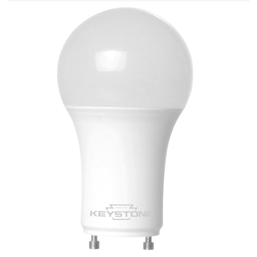 Keystone 60W Equivalent 9.5W 800Lm A19 Lamp GU24 80 CRI Dimmable 2700K (KT-LED9.5A19-O-827-GU24 /G2)