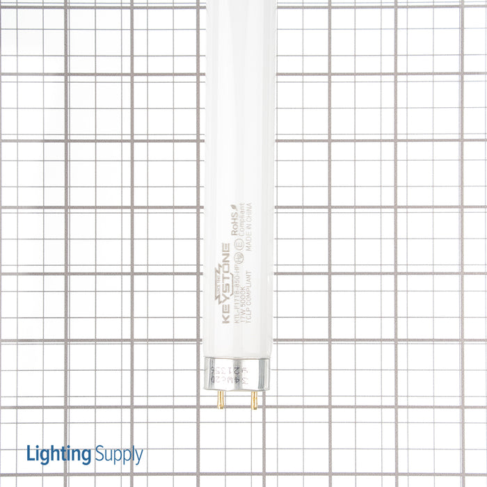 Keystone F17T8 85 CRI High Performance Lamp 2 Foot Fluorescent T8 5000K (KTL-F17T8-850-HP-DP)