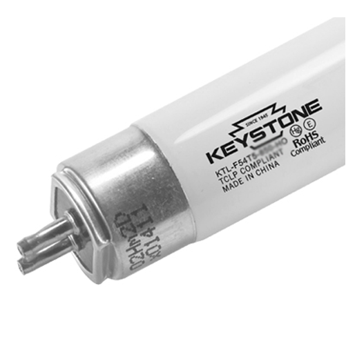 Keystone F54T5HO 49W 85 CRI High Output Lamp 4 Foot Fluorescent T5HO 3500K (KTL-F49T5-835-HO-DP)