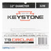 Keystone FC12T9 4100K 60 CRI Fluorescent Circline Lamp (KTL-FC12T9-CW-DP)